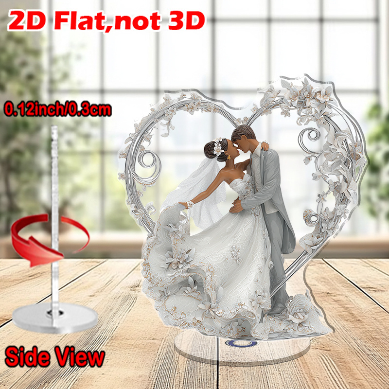 Wedding Power Supply - 2D acrylic flat printing, 1 rotatable