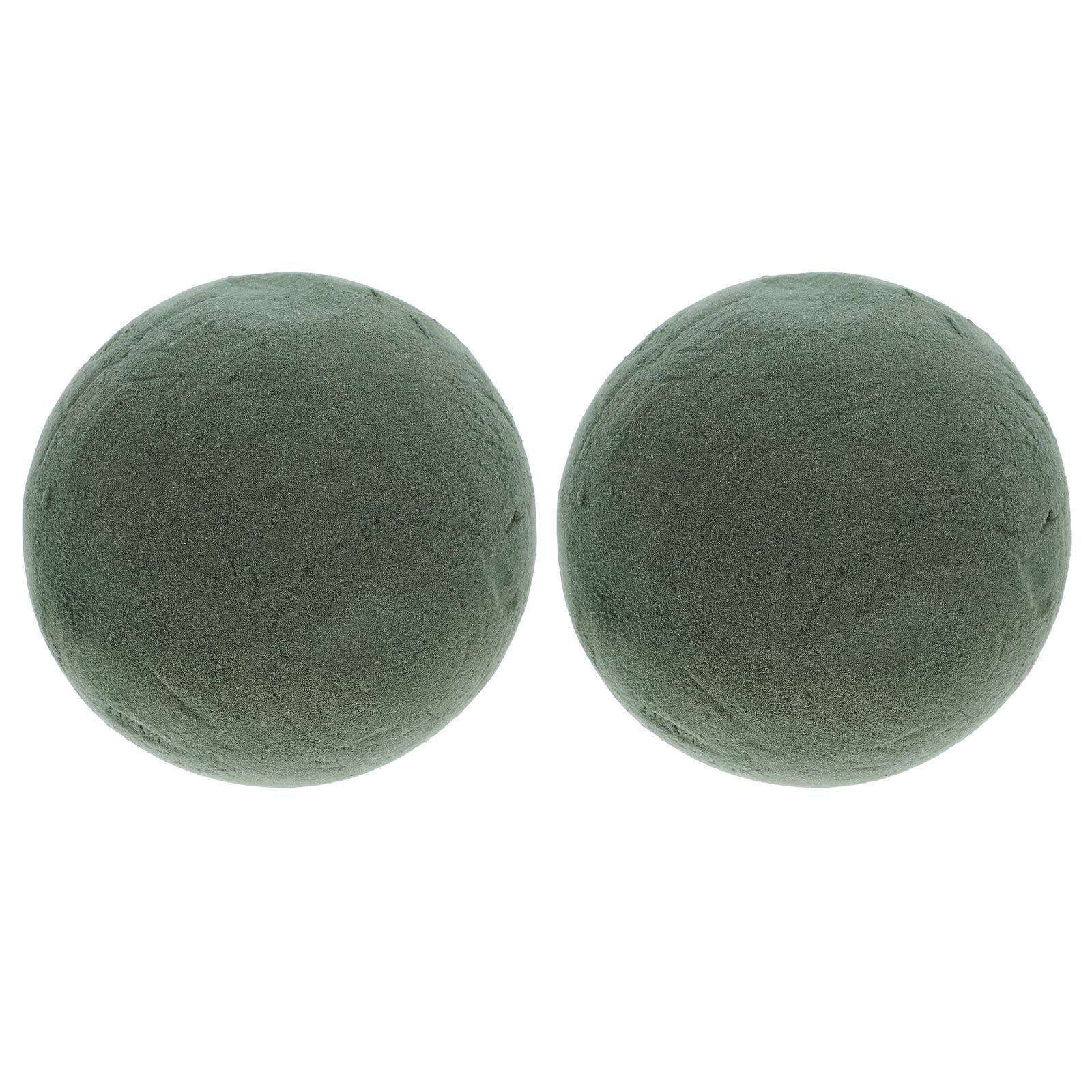 Wedding Supply Decor - 2Pcs Round Floral Foam Balls Wet