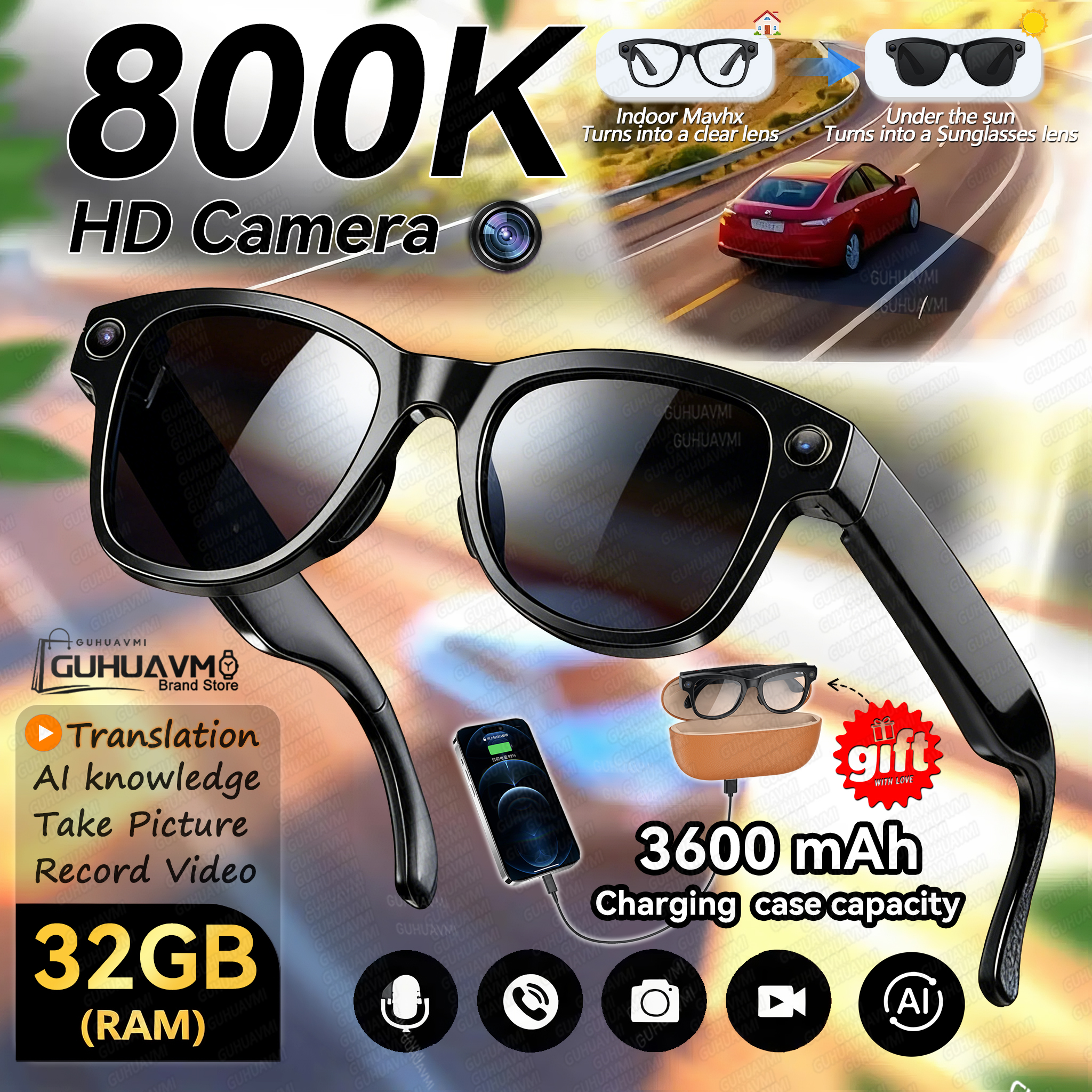 Wedding Power Supply - New 800W 4k HD Camera Smart