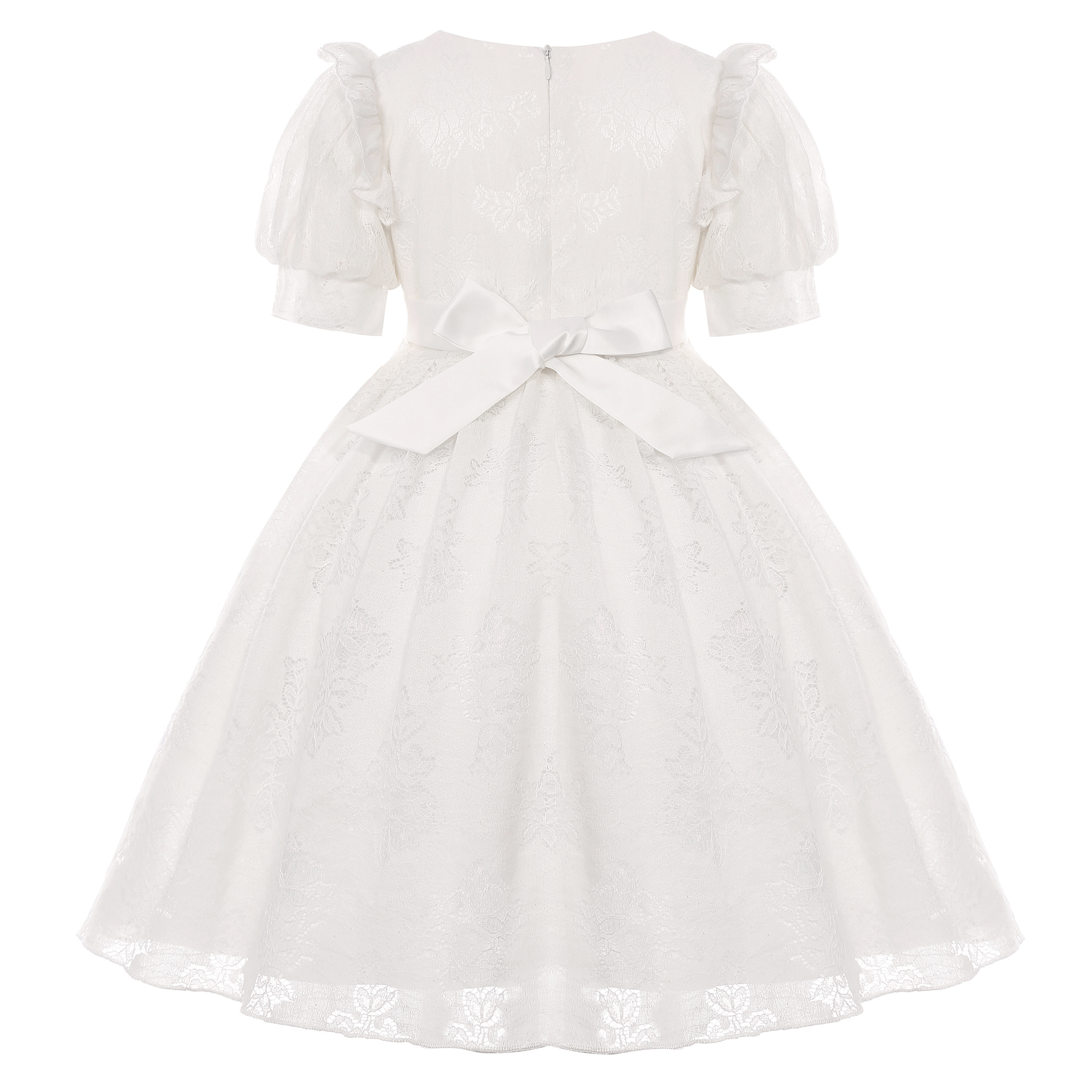 White lace floral bow waistban - Wedding Lulu recensie en prijs