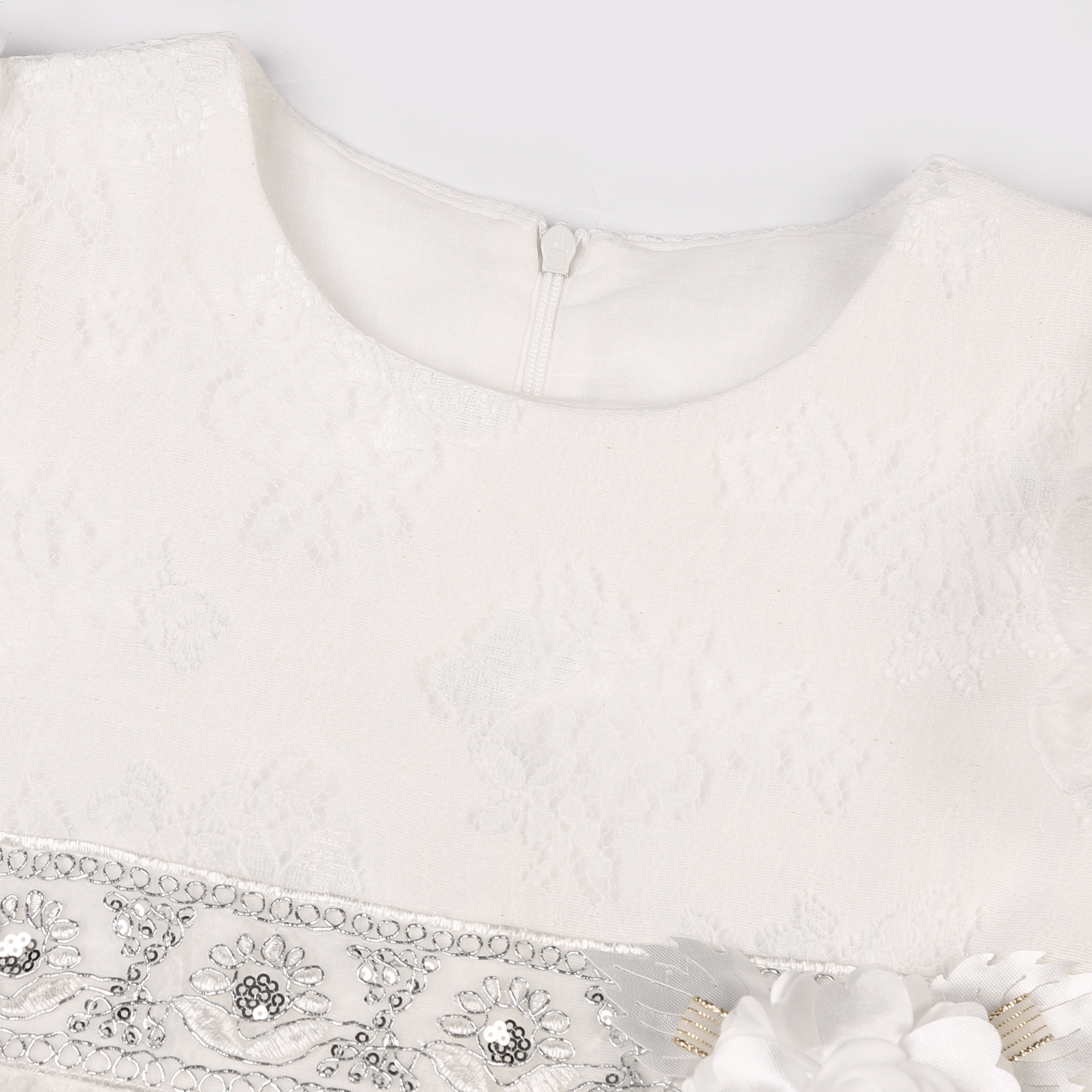 White lace floral bow waistban - Wedding Lulu recensie en prijs