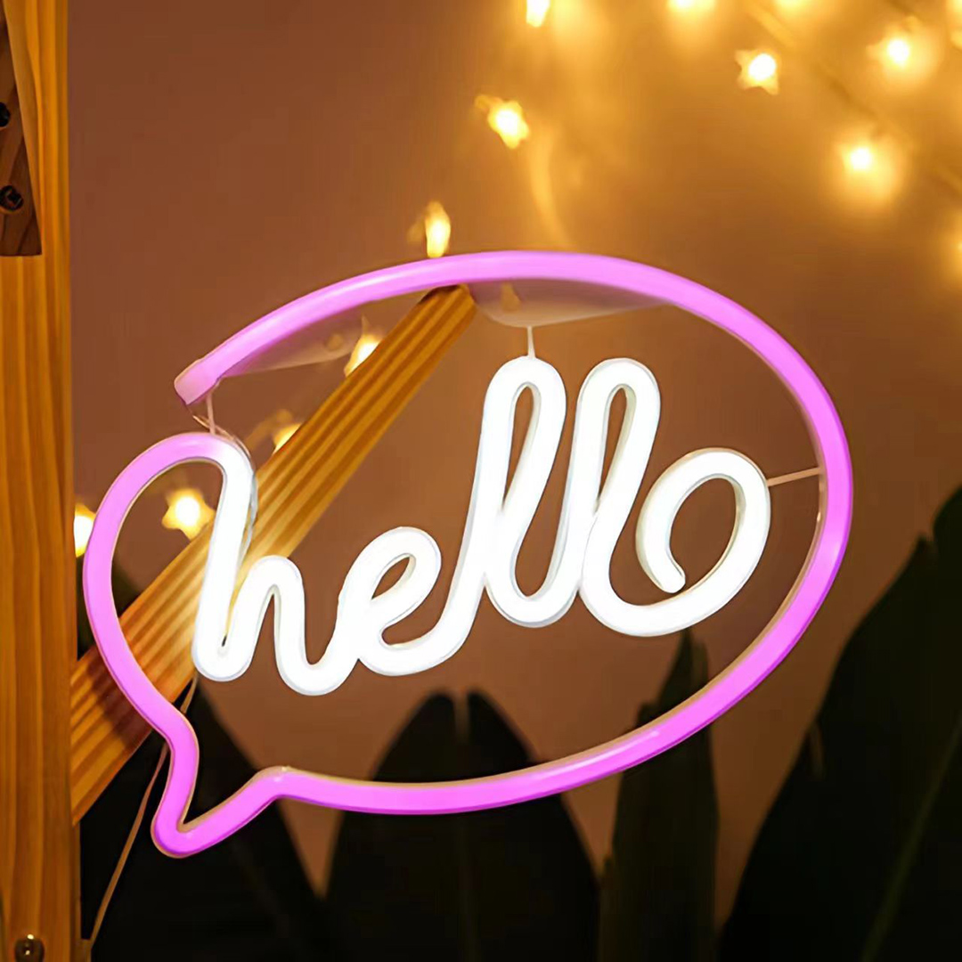 Hello Neon LED Light USB or Ba - Wedding Power Supply recensie en prijs