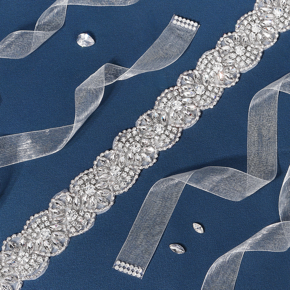 Rhinestone Bridal Belt for Wed - Bridal Sash Ribbon recensie en prijs