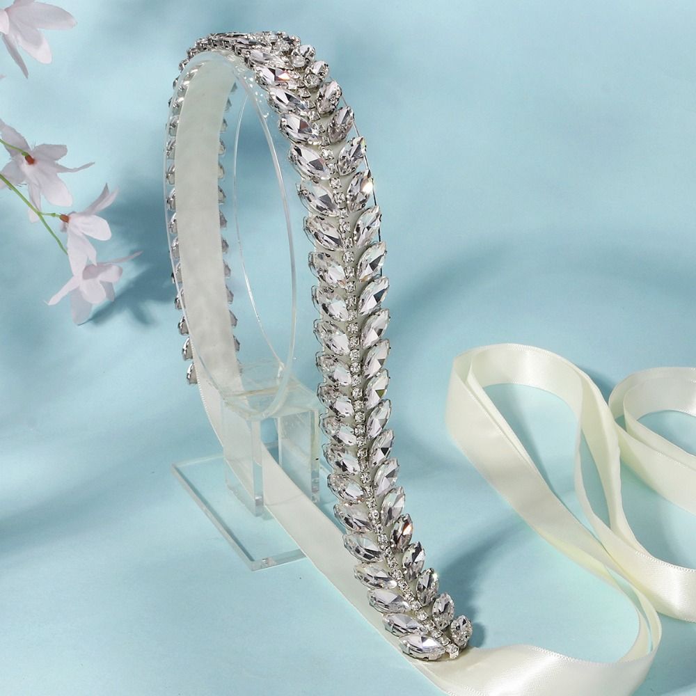 Elegant Crystal Pearls Wedding - Bridal Sash Ribbon recensie en prijs