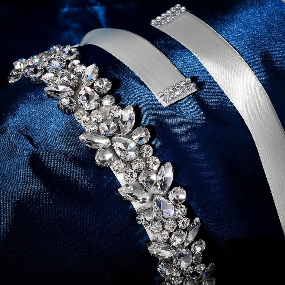 Elegant Crystal Pearls Wedding - Bridal Sash Ribbon recensie en prijs