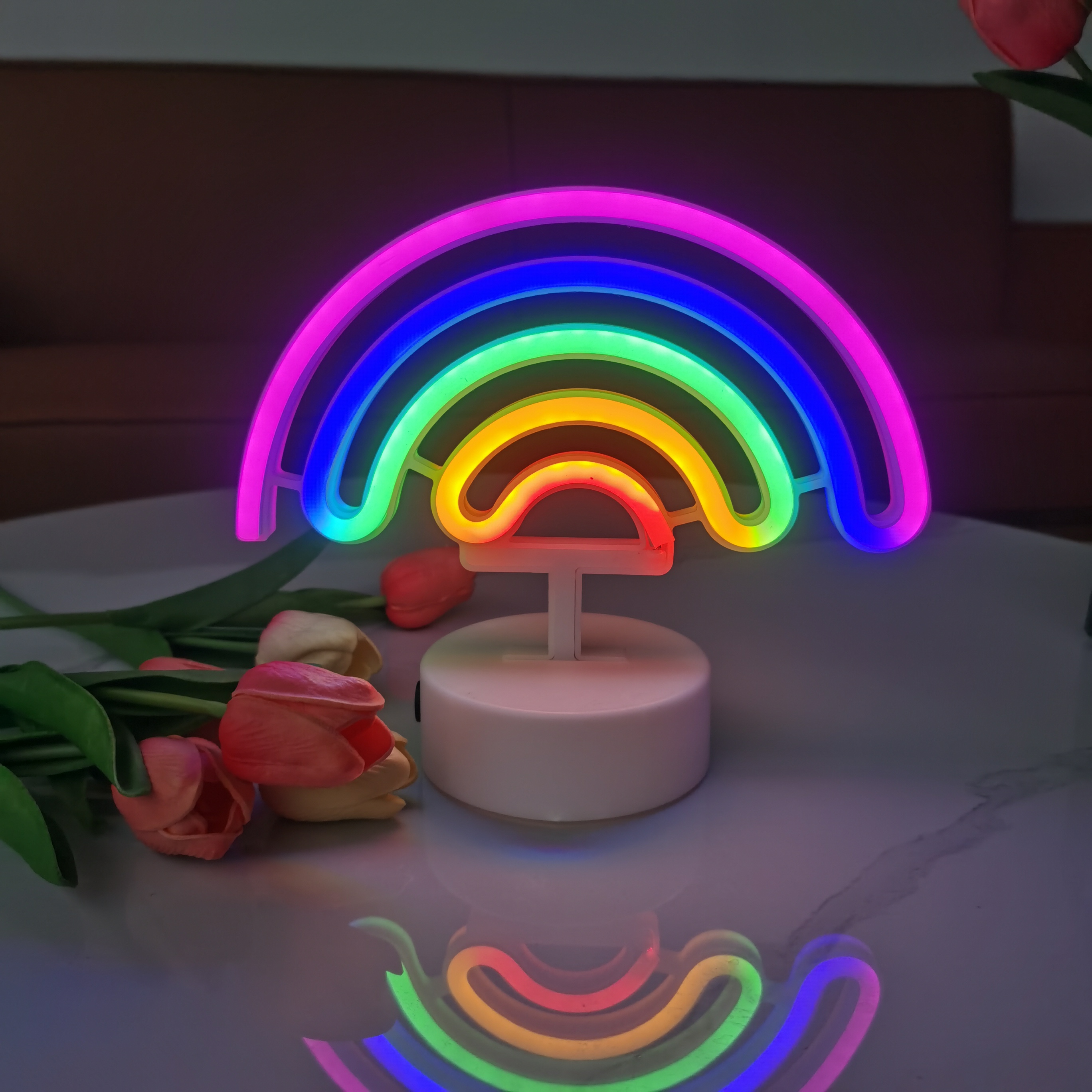 Cute Rainbow Neon Lights, USB  - Wedding Power Supply recensie en prijs