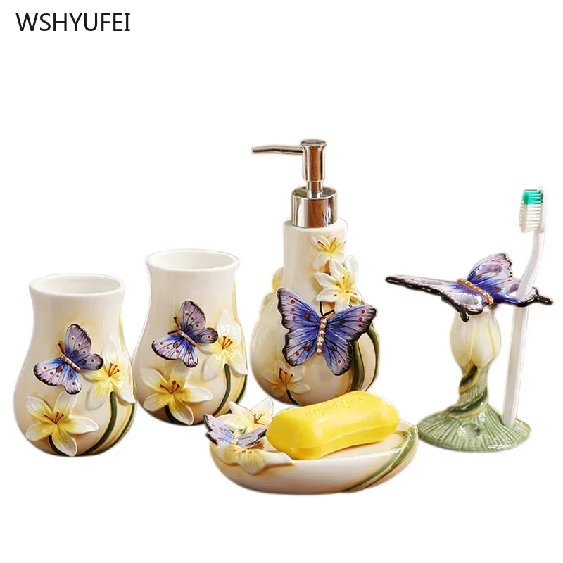 5Pcs Direct sales new garden b - Wedding Bathroom Supply Kit recensie en prijs