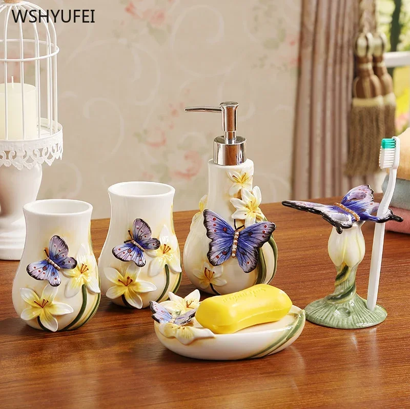5Pcs Direct sales new garden b - Wedding Bathroom Supply Kit recensie en prijs