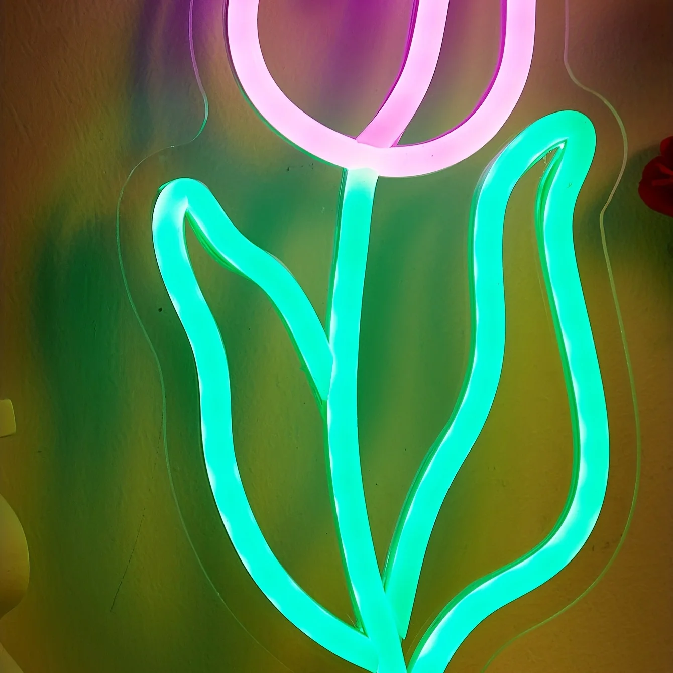 LED Rose Shaped Neon Sign 5V U - Wedding Power Supply recensie en prijs