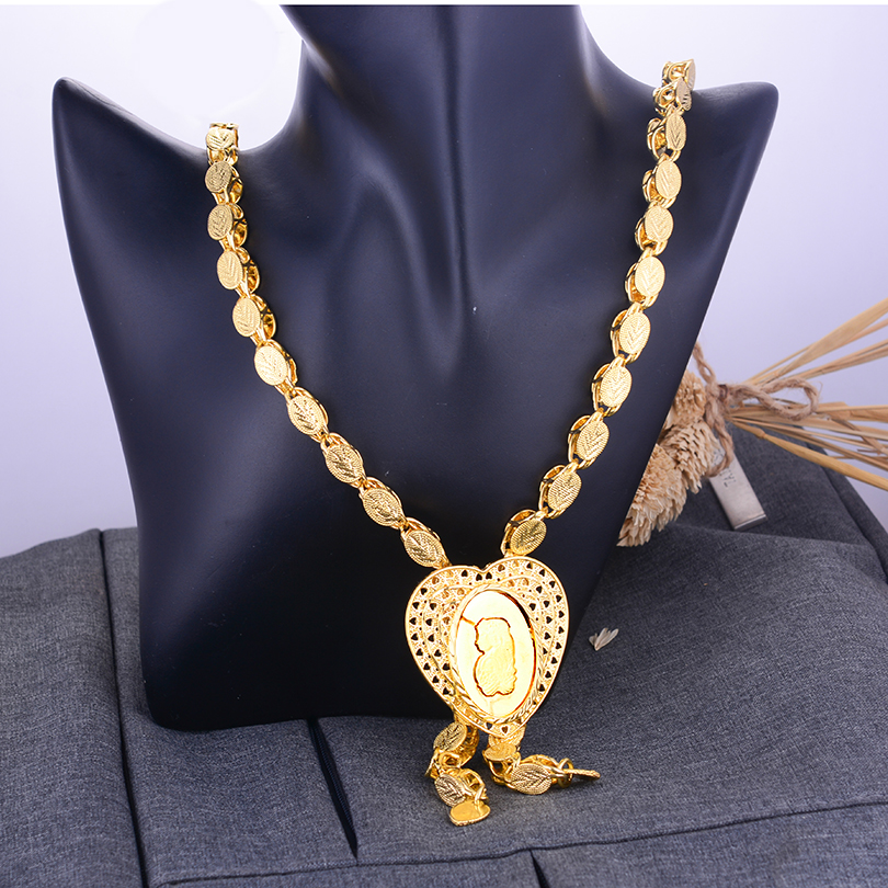 Dubai 24K Gold Color Jewelry S - Indian Wedding Supply recensie en prijs