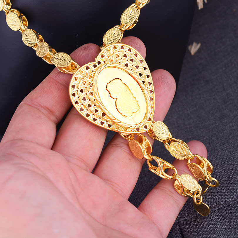 Dubai 24K Gold Color Jewelry S - Indian Wedding Supply recensie en prijs
