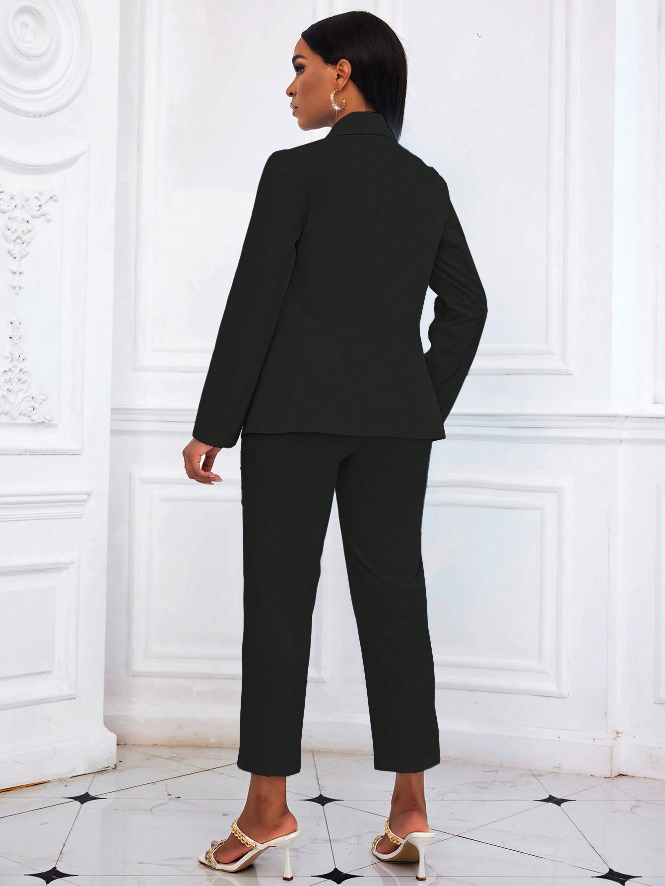 Women's Black Solid Color Two  - Wedding Job recensie en prijs