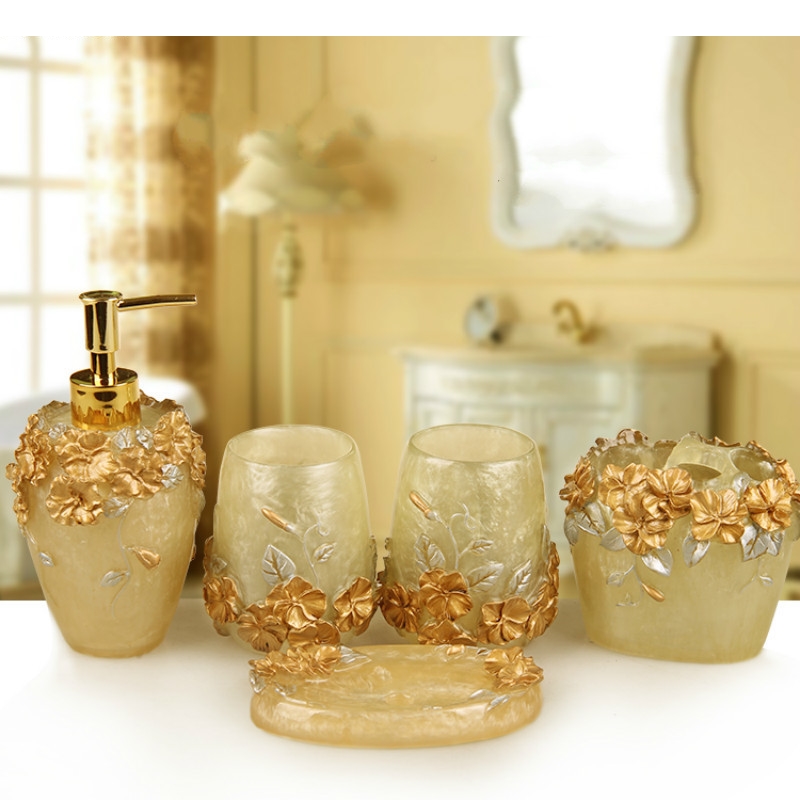 European Style Emboss Resin Ba - Wedding Bathroom Supply Kit recensie en prijs