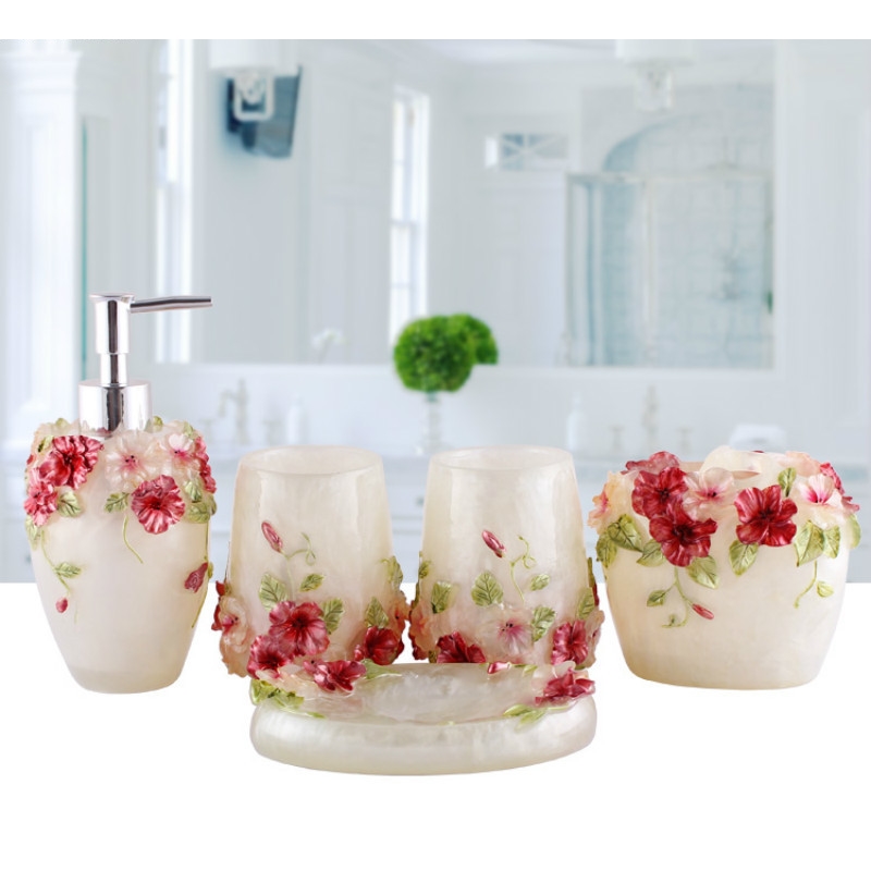 European Style Emboss Resin Ba - Wedding Bathroom Supply Kit recensie en prijs