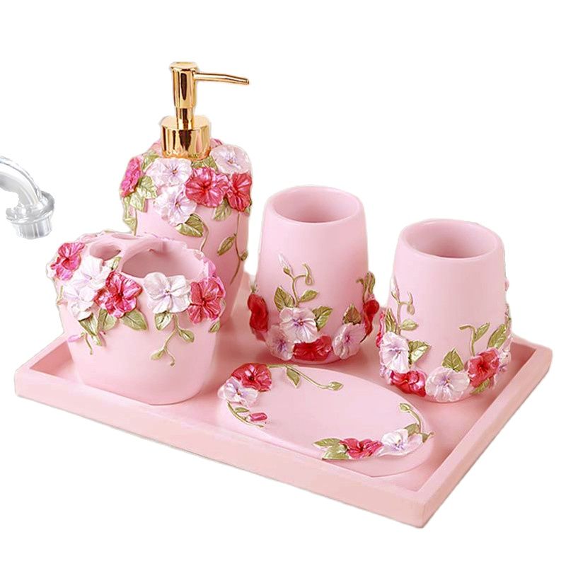 Wedding Gift Kit-Pink Rose Flo - Wedding Bathroom Supply Kit recensie en prijs