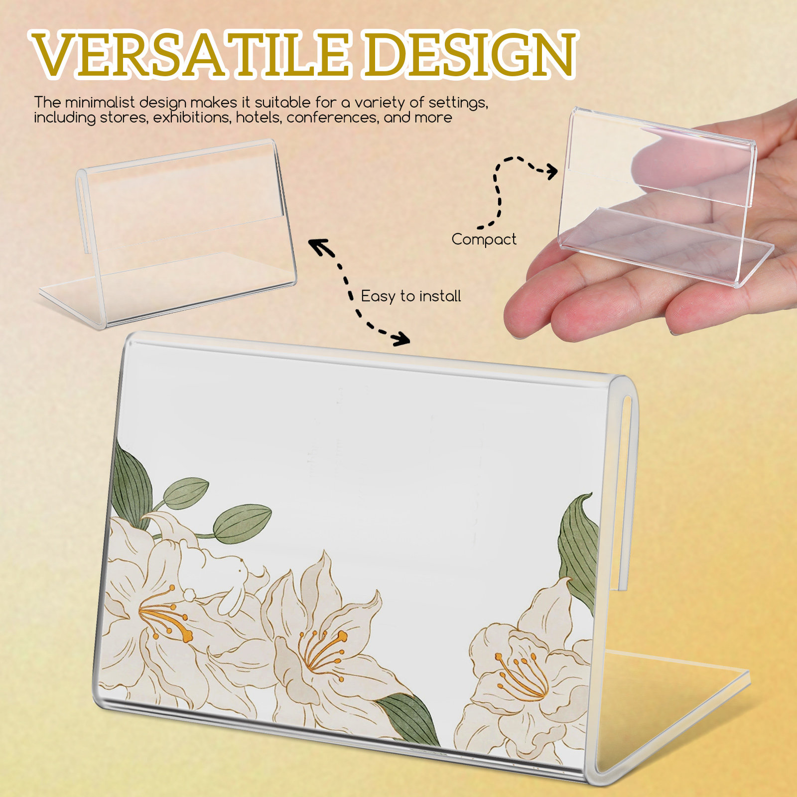 40 Pcs Sign Holders Card Displ - Place Card Holder recensie en prijs