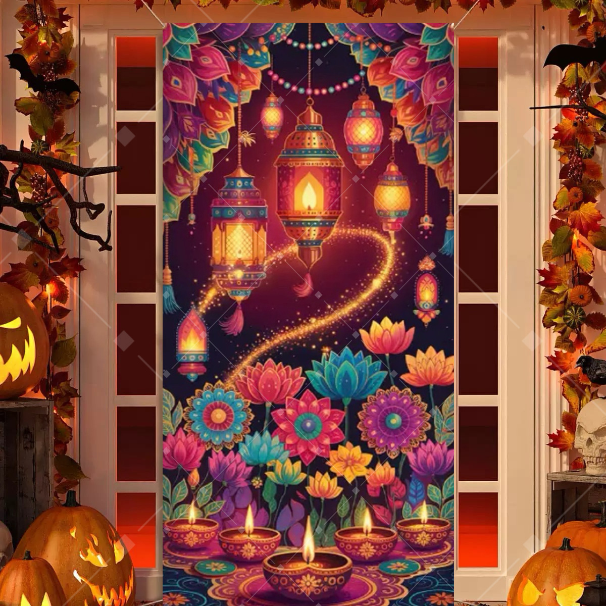 Diwali Decoration Party Backgr - Indian Wedding Supply recensie en prijs