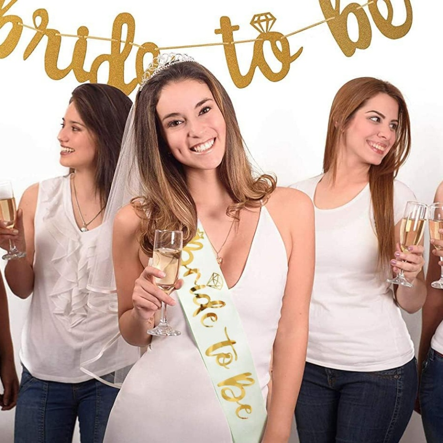 2pcs/1set Bachelorette Party S - Bridal Sash Ribbon recensie en prijs