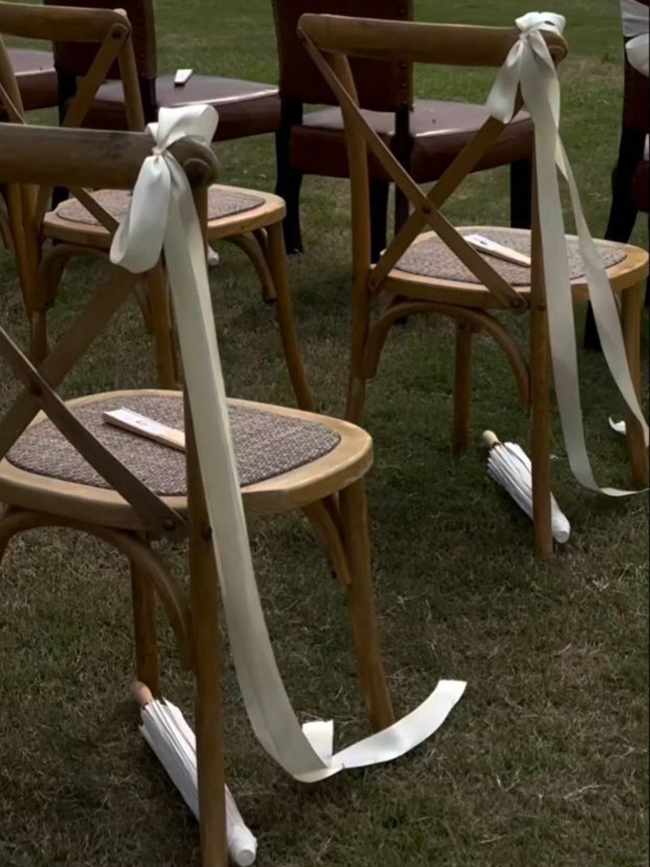 Satin Weeding Chair Bows with  - Bridal Sash Ribbon recensie en prijs