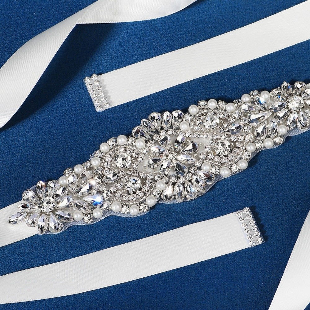 Fashion Ribbon Bridal Belt Sil - Bridal Sash Ribbon recensie en prijs