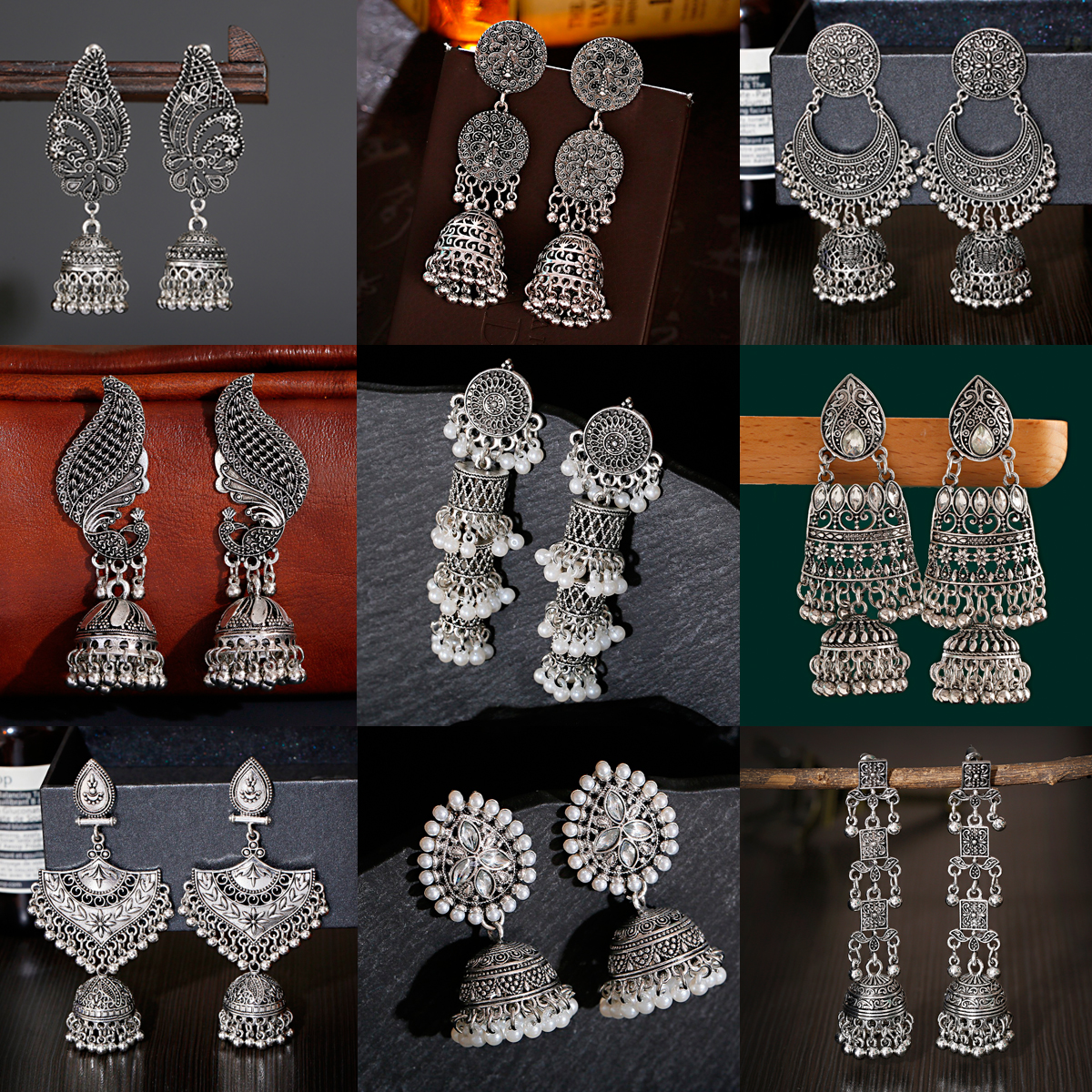 Retro Ethnic Silver Color Turk - Indian Wedding Supply recensie en prijs