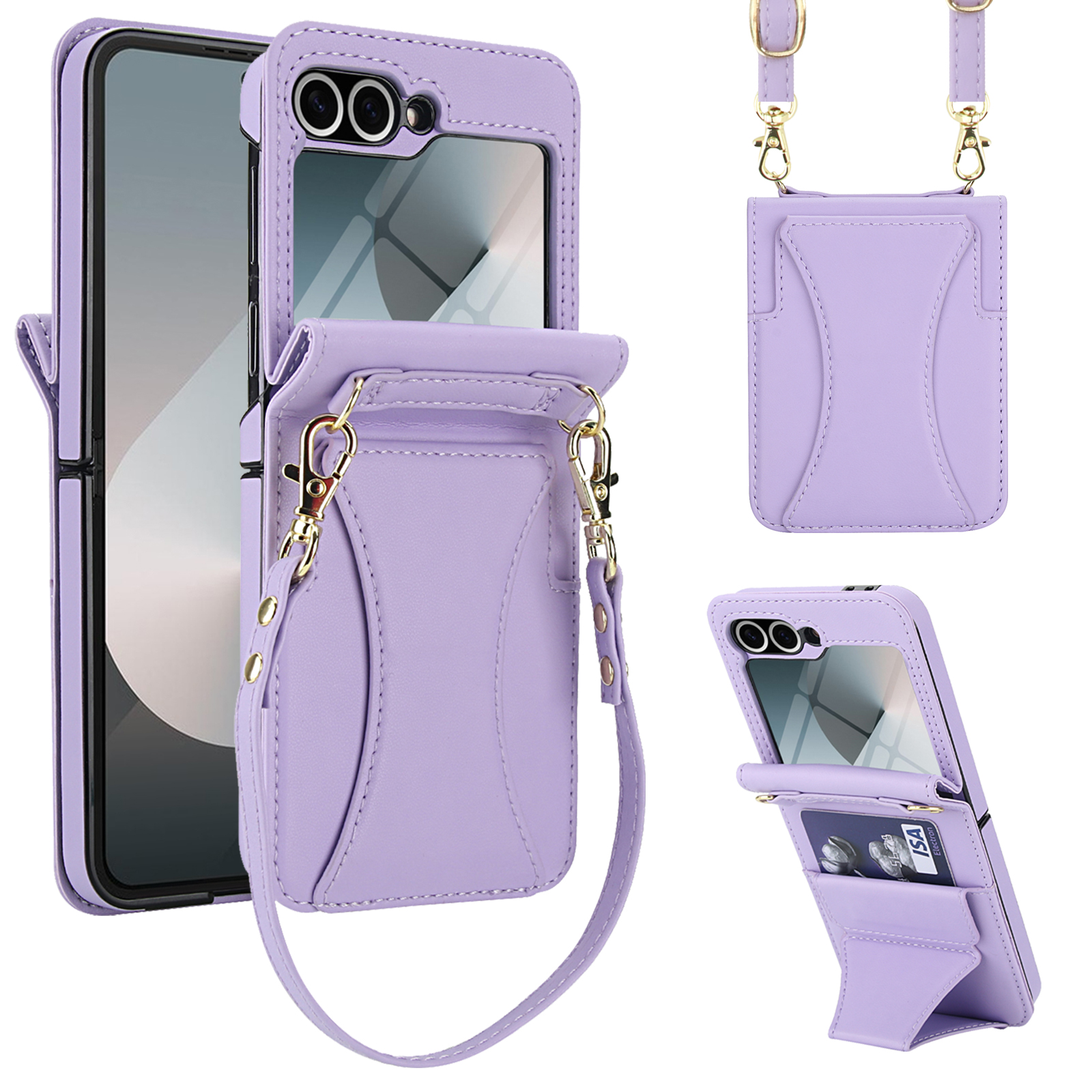 Leather Case For Samsung Galax - Place Card Holder recensie en prijs