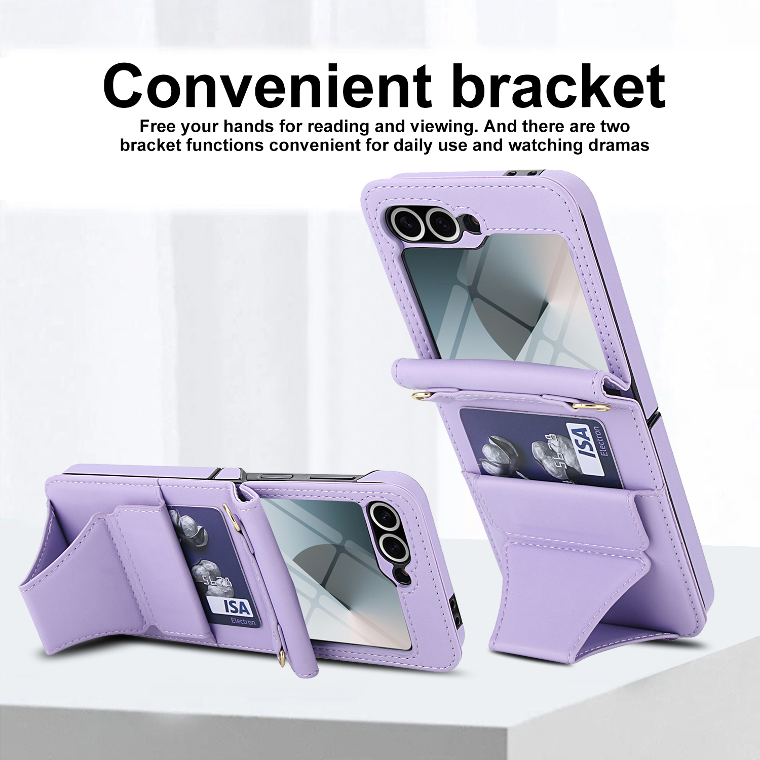 Leather Case For Samsung Galax - Place Card Holder recensie en prijs