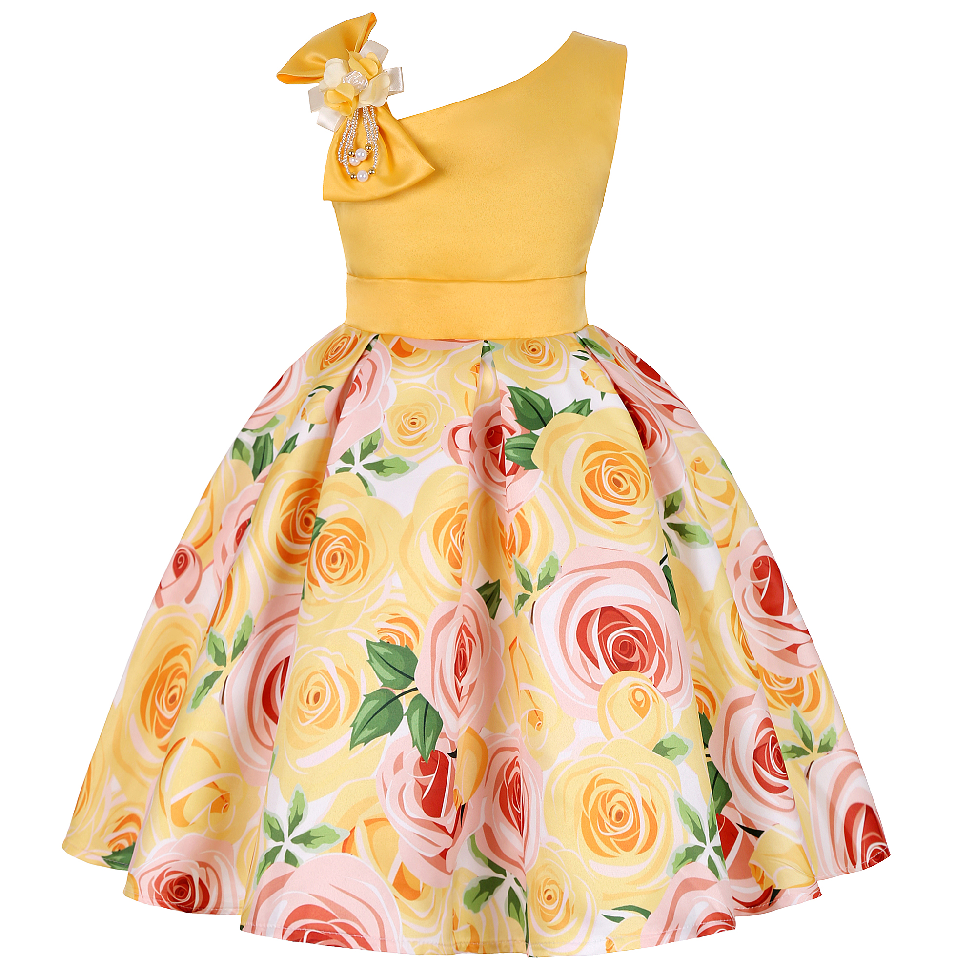 Children's Flower Girl Dress w - Wedding Lulu recensie en prijs