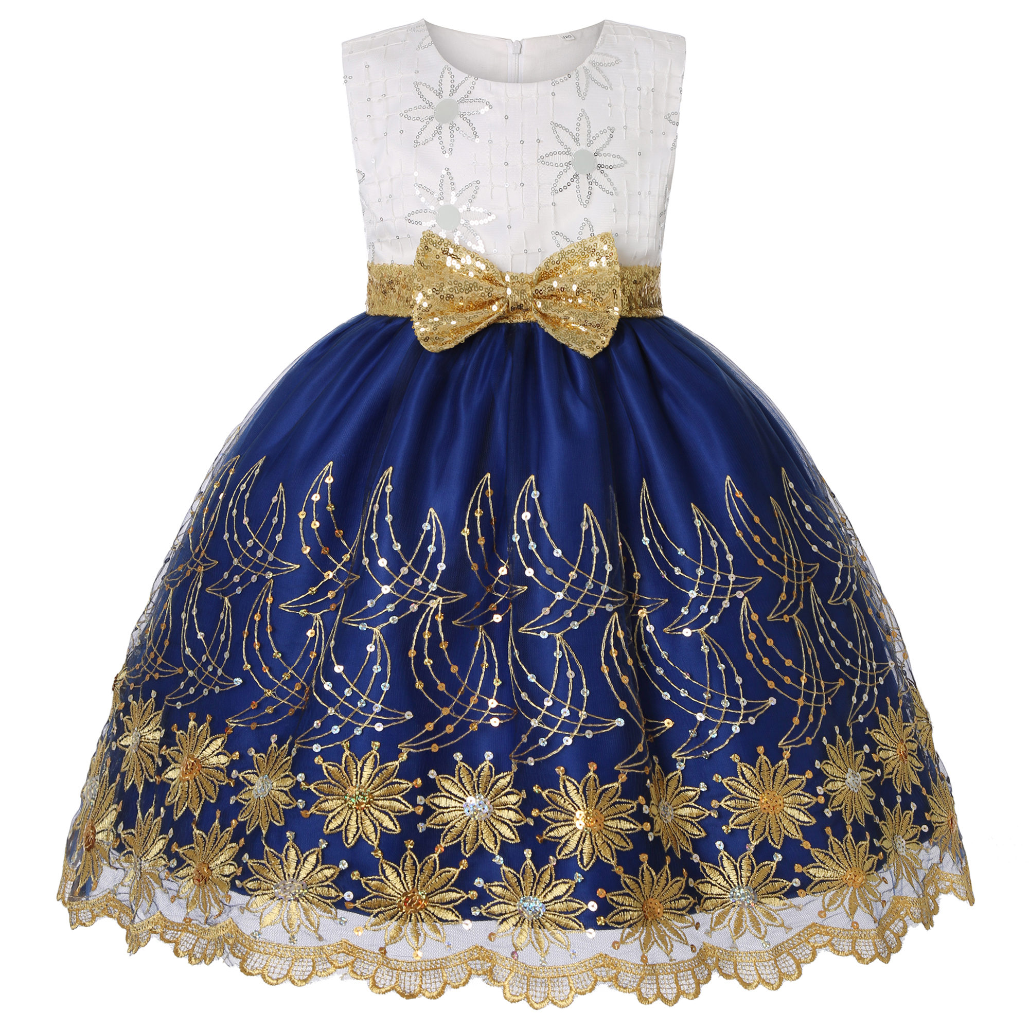 Little girl’s embroidered dres - Wedding Lulu recensie en prijs