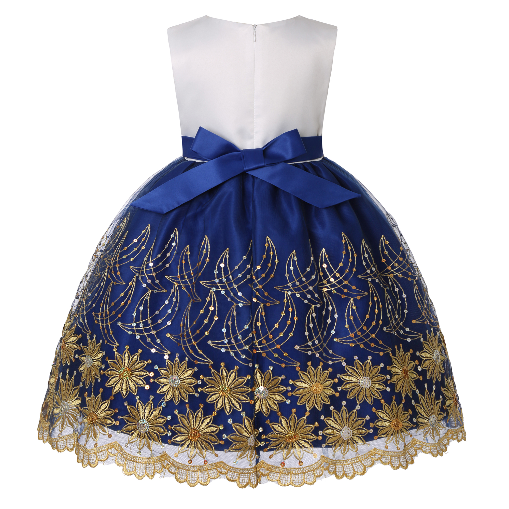 Little girl’s embroidered dres - Wedding Lulu recensie en prijs