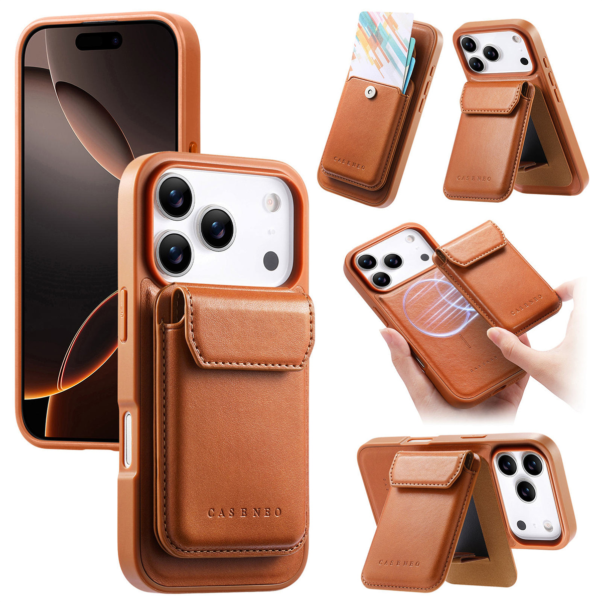 Detachable Magnetic 2 in 1 Lea - Place Card Holder recensie en prijs