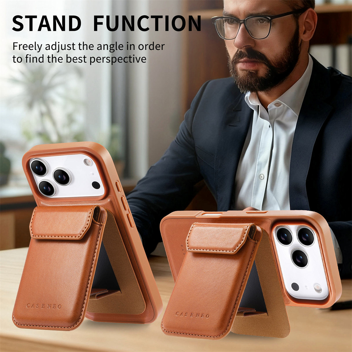 Detachable Magnetic 2 in 1 Lea - Place Card Holder recensie en prijs