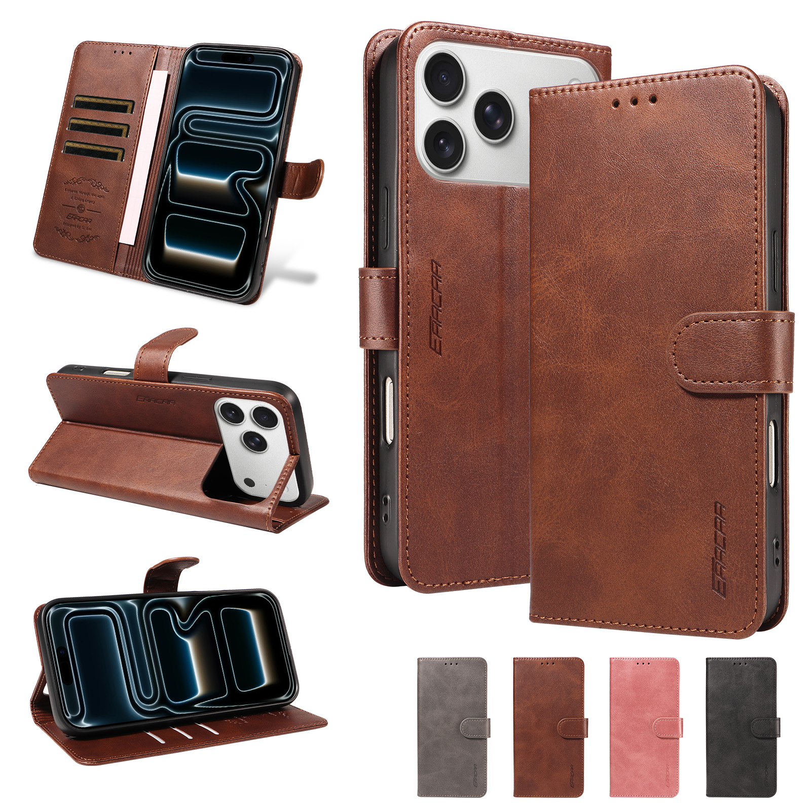 Faux Leather Phone Case for Sa - Place Card Holder recensie en prijs
