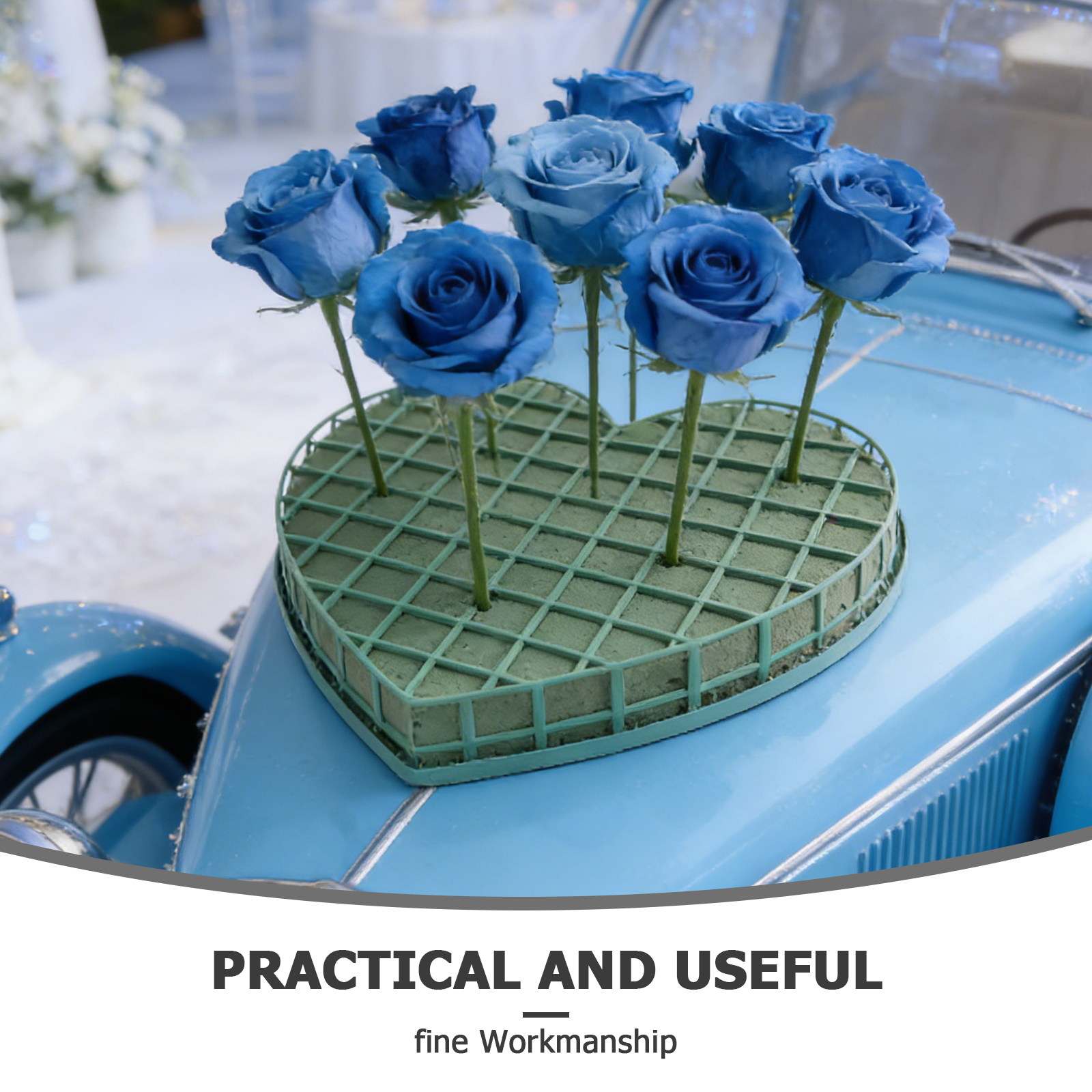 1Set Heart Floral Foam Cage Su - Wedding Supply Decor recensie en prijs