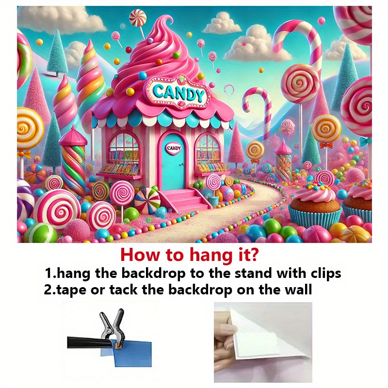 1pc Colorful Candy House Dream - Wedding Power Supply recensie en prijs