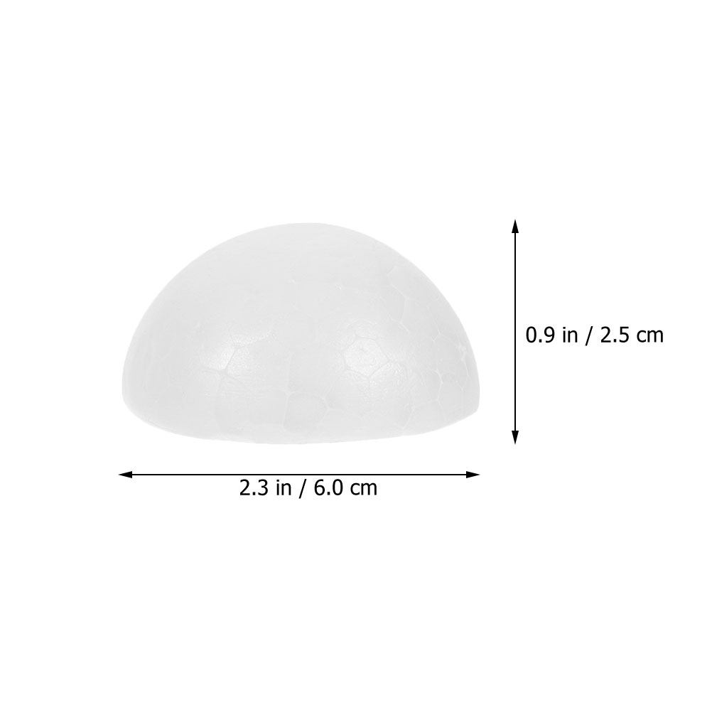 50Pcs White Half Ball Foam Flo - Wedding Supply Decor recensie en prijs