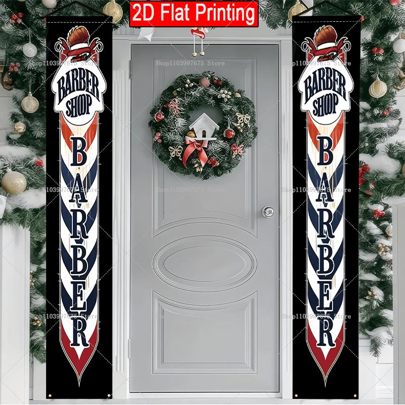 2D Barber Shop Text Logo Door  - Wedding Supply Shops recensie en prijs