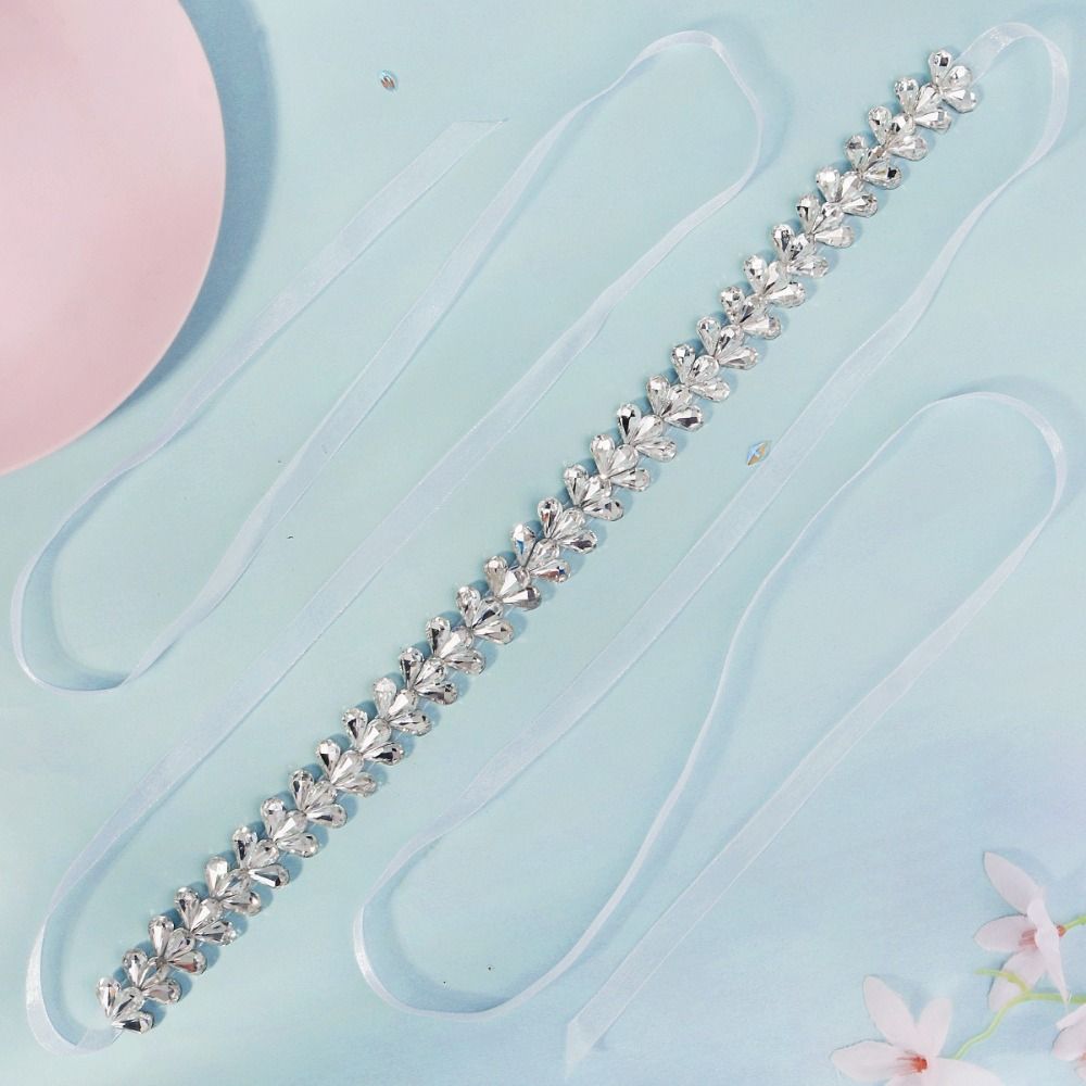 Fashion Luxury Crystal Pearls  - Bridal Sash Ribbon recensie en prijs