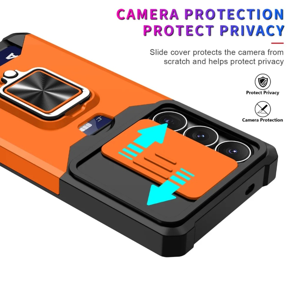 Card Slot Ring Holder Phone Ca - Place Card Holder recensie en prijs