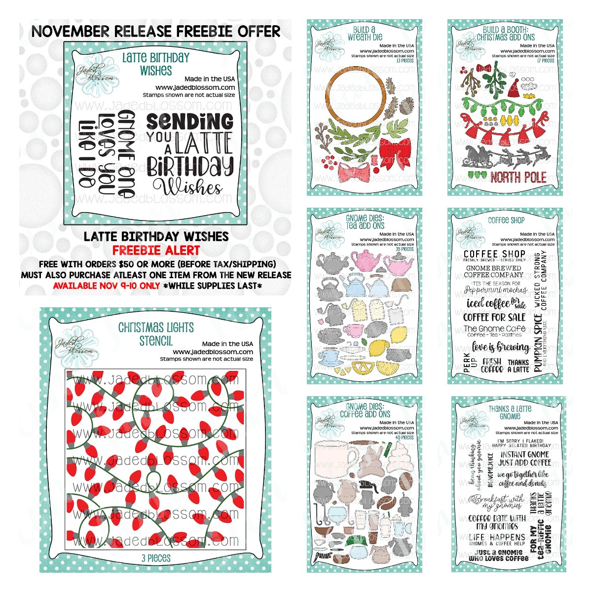 Coffee Shop Add Ons Gnomie Fra - Wedding Supply Shops recensie en prijs