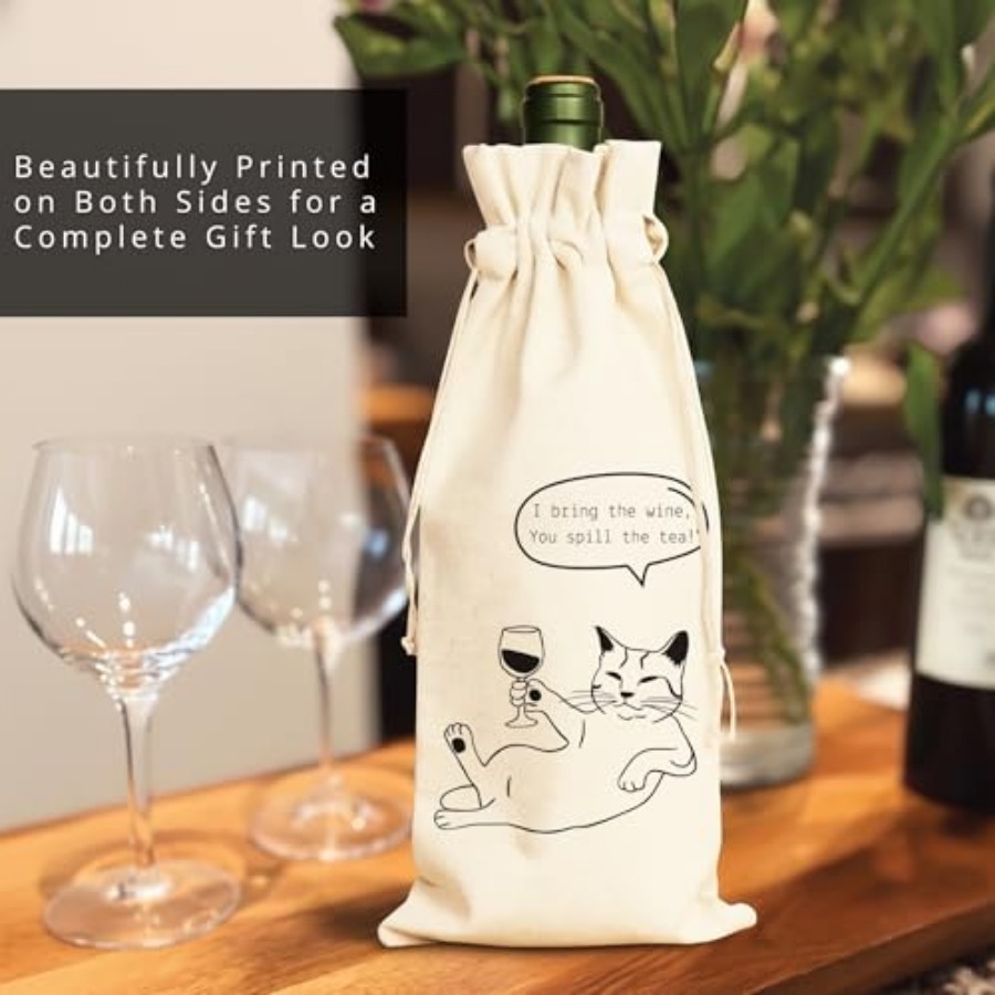 Wine Gift Bag Reusable - Cotto - Wedding Job recensie en prijs
