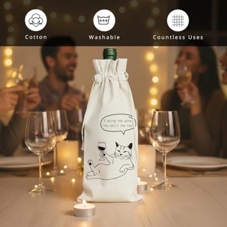 Wine Gift Bag Reusable - Cotto - Wedding Job recensie en prijs