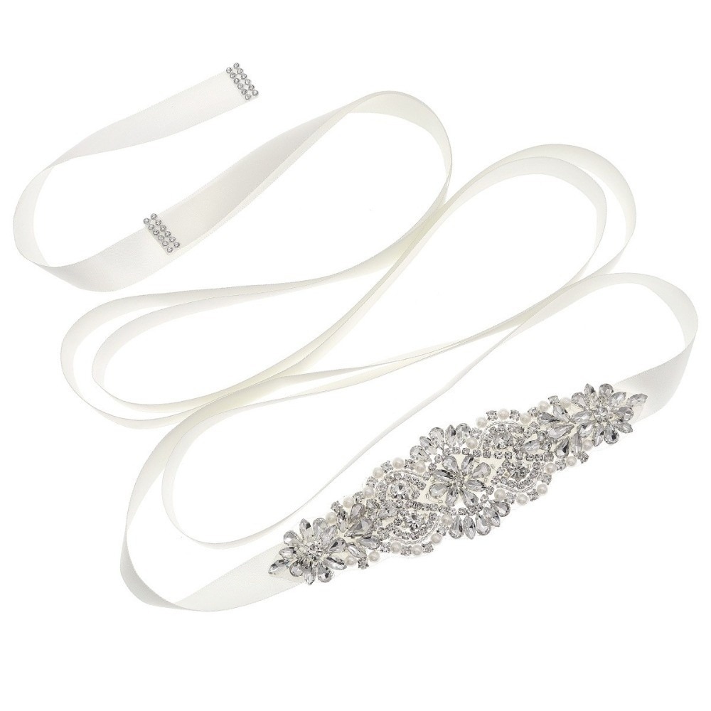 Fashion Ribbon Bridal Belt Sil - Bridal Sash Ribbon recensie en prijs