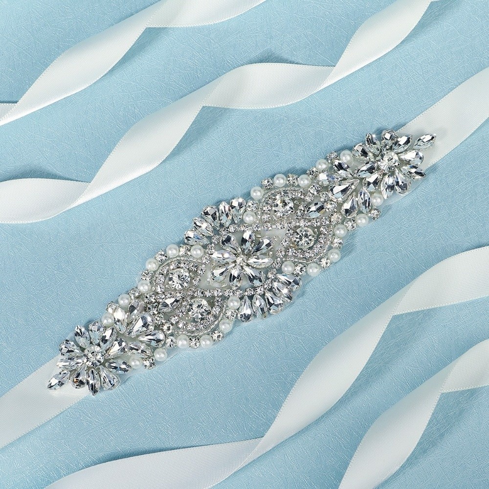 Fashion Ribbon Bridal Belt Sil - Bridal Sash Ribbon recensie en prijs