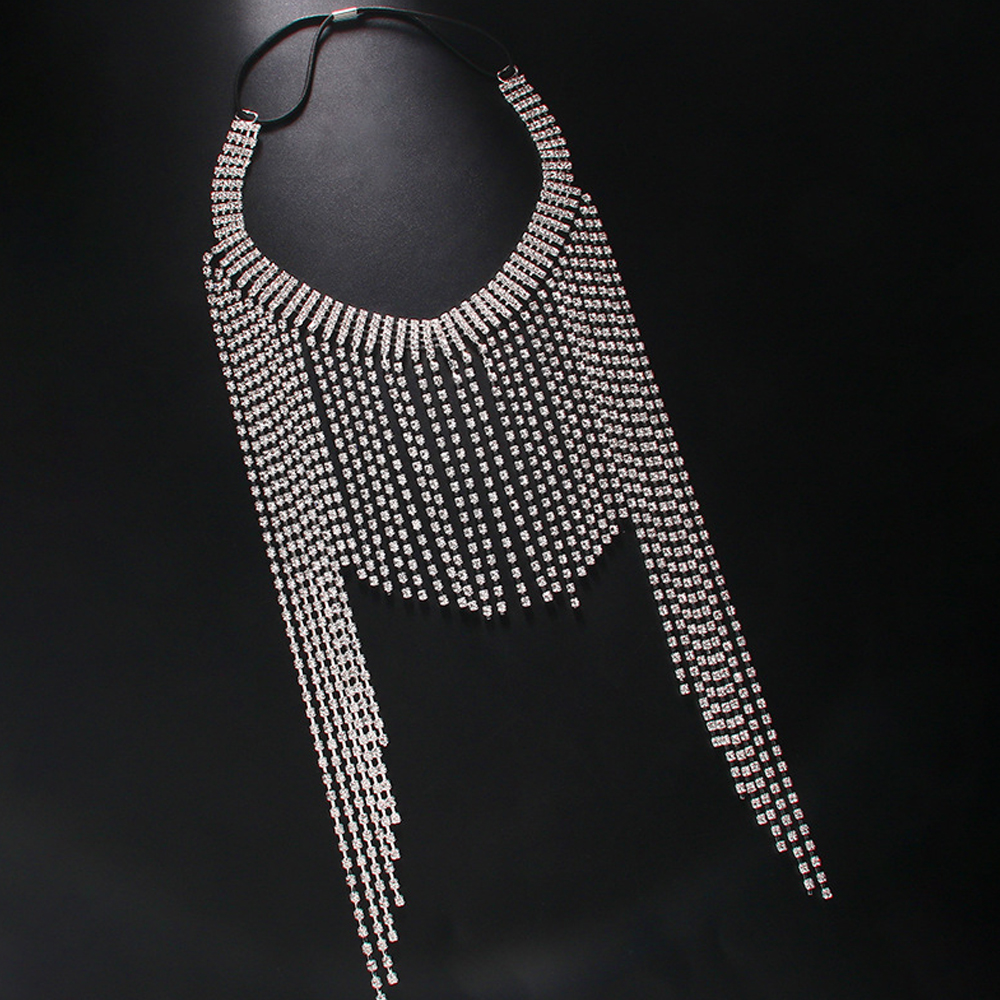 Boho Crystal Tassel Hair Chain - Indian Wedding Supply recensie en prijs
