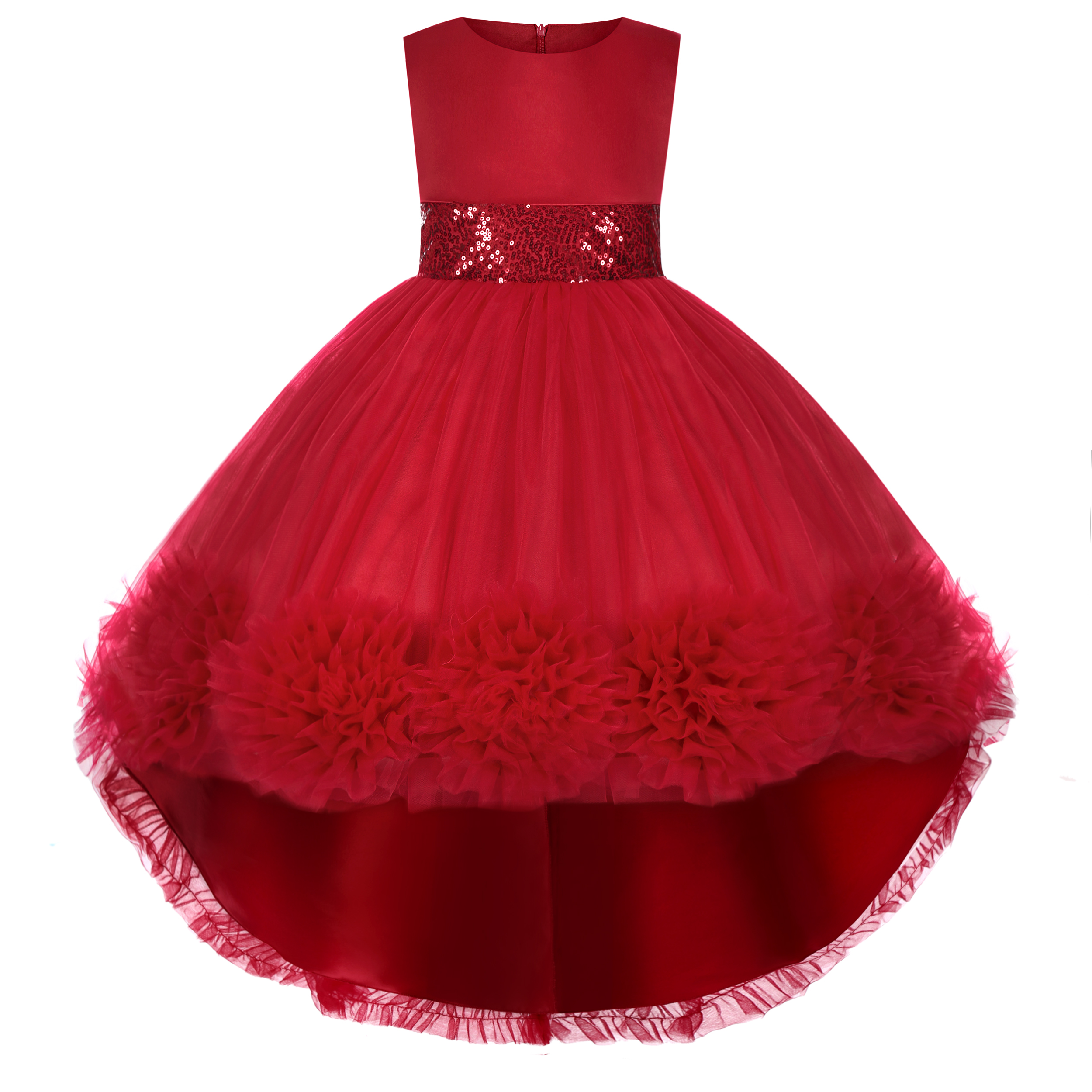 Princess long dress with a fis - Wedding Lulu recensie en prijs