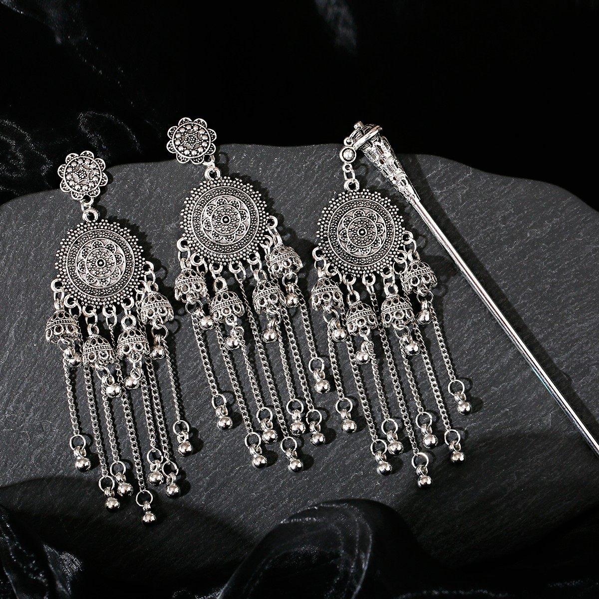 Chain Pendientes Earring And H - Indian Wedding Supply recensie en prijs