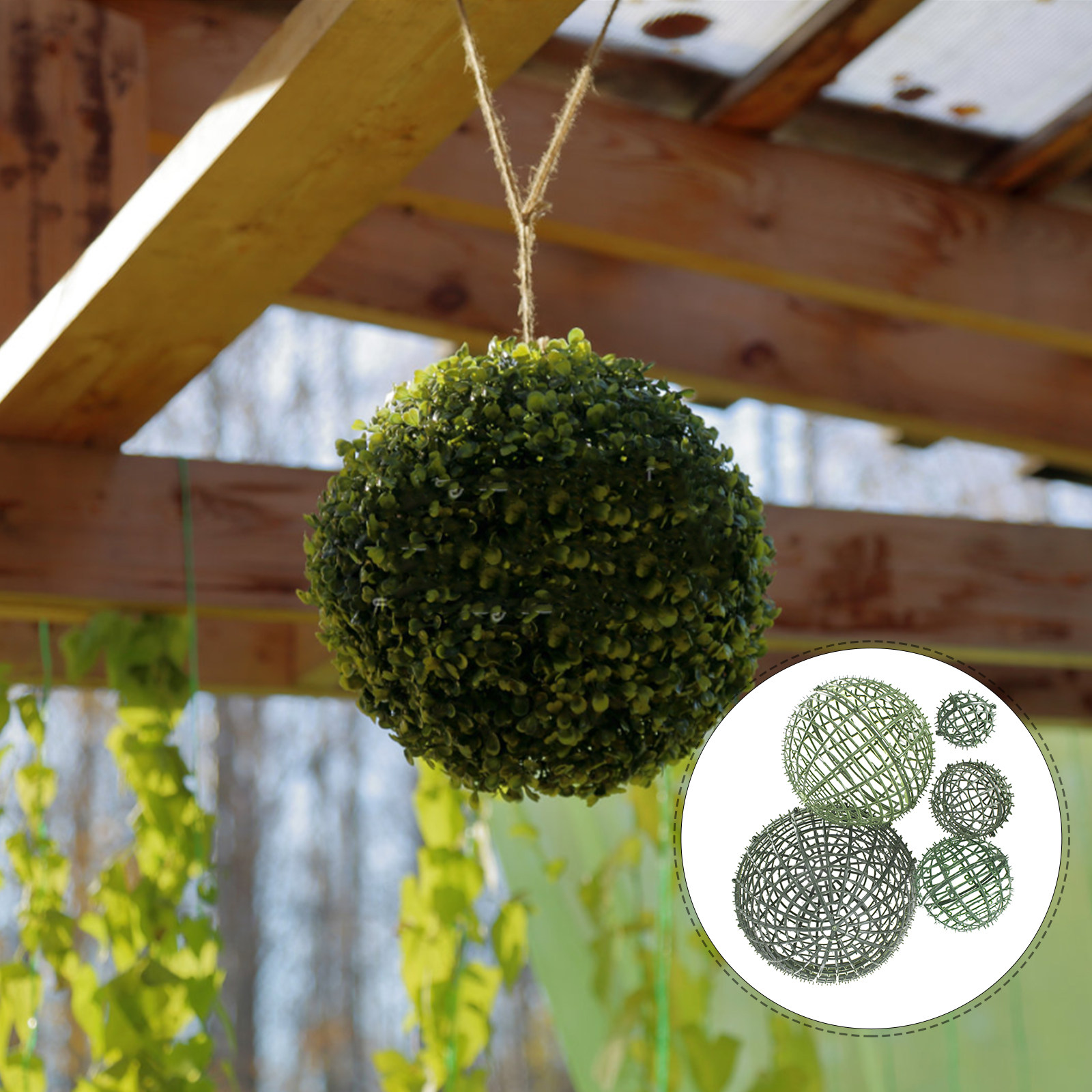 5Pcs Decorative Flower Ball Fr - Wedding Supply Decor recensie en prijs