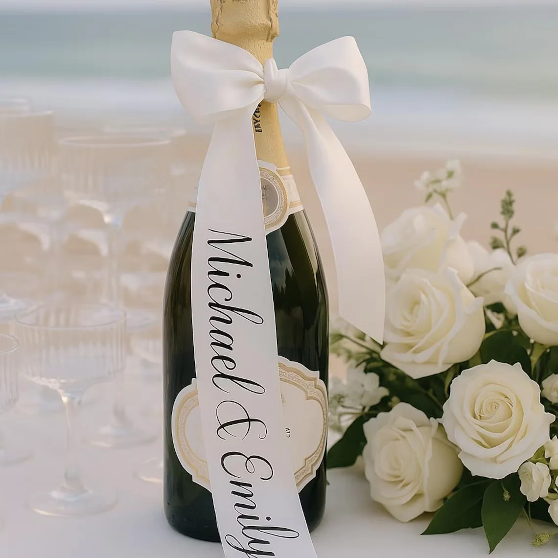 5pcs Personalized Wedding Ribb - Bridal Sash Ribbon recensie en prijs