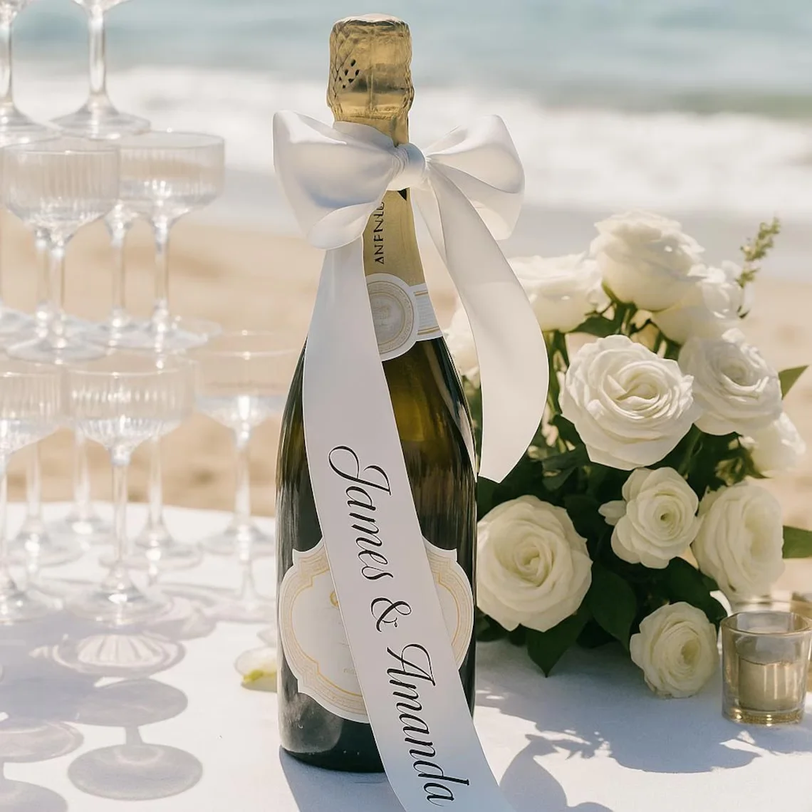 5pcs Personalized Wedding Ribb - Bridal Sash Ribbon recensie en prijs
